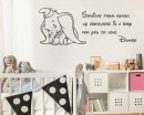 Dumbo Quote Wall Decal